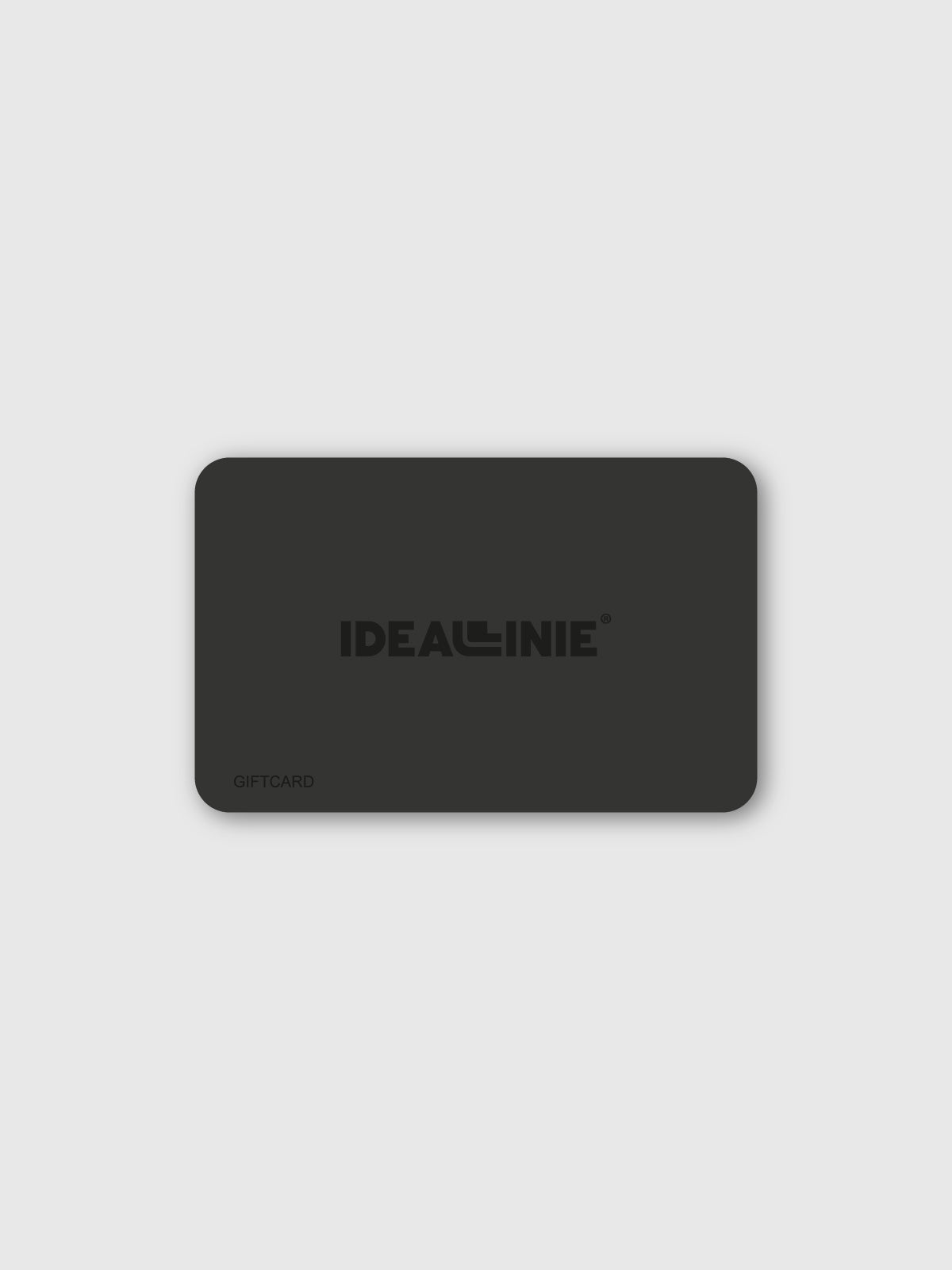 IDEALLINIE Giftcard von vorne