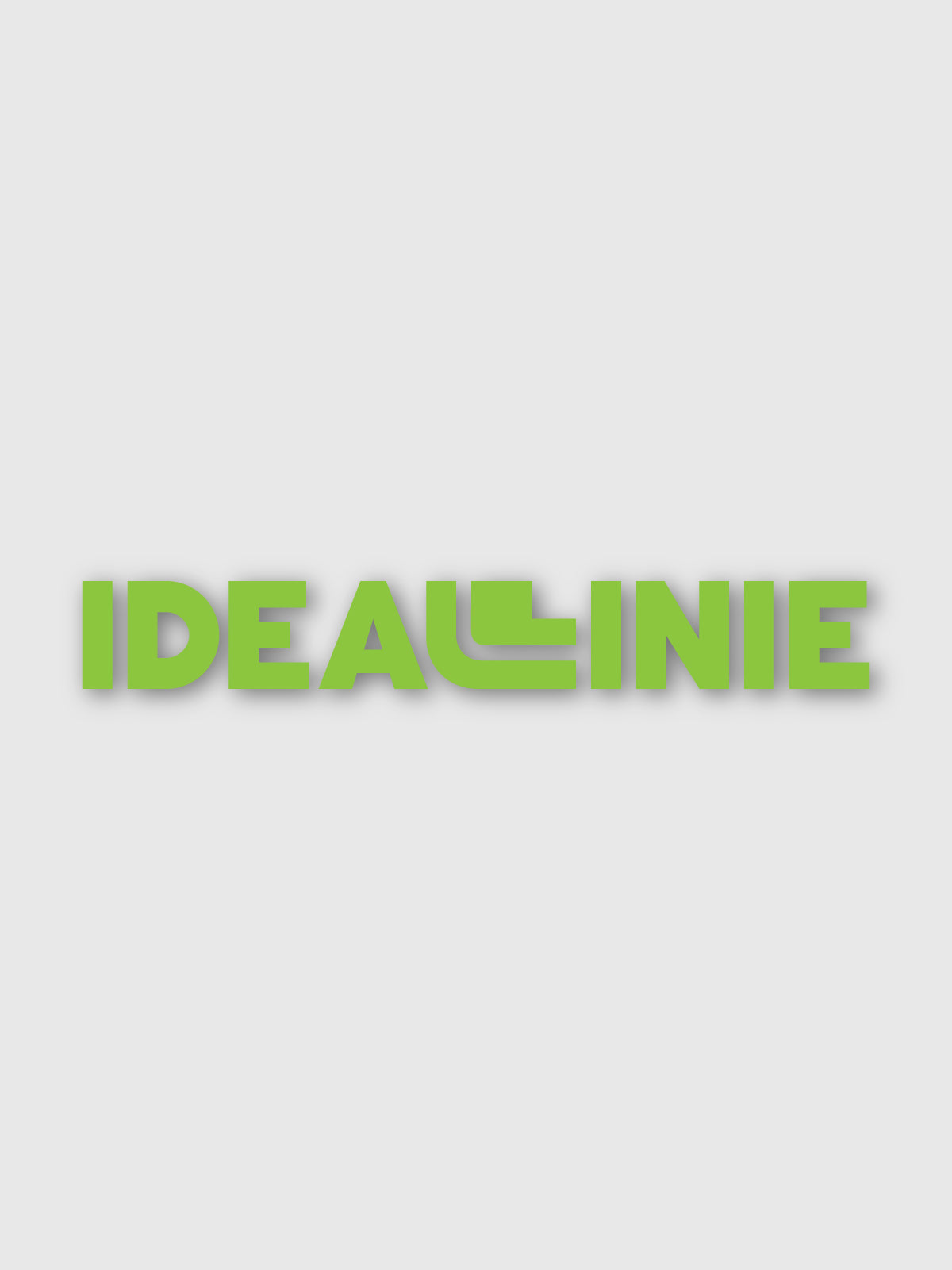 Ideallinie Logo Aufkleber