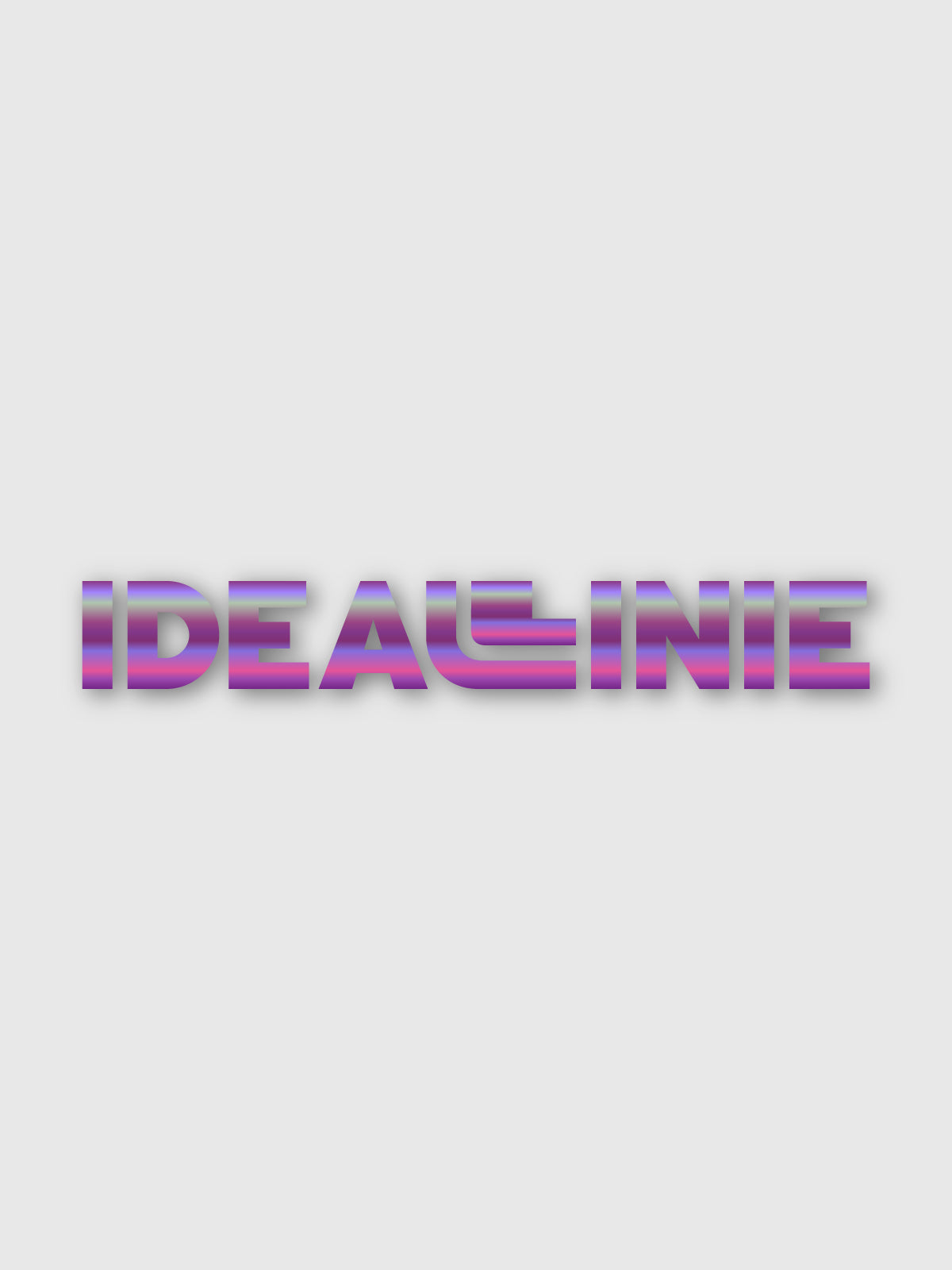 Ideallinie Logo Aufkleber