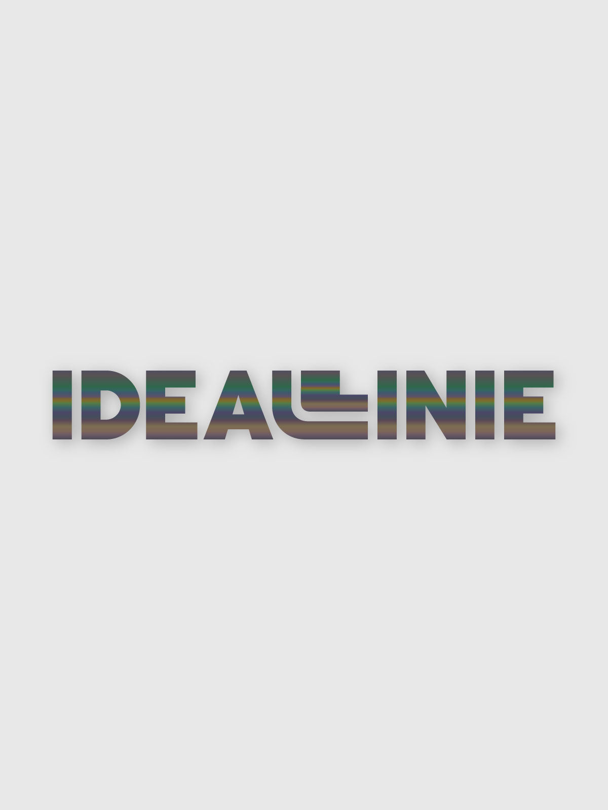 Ideallinie Logo Aufkleber