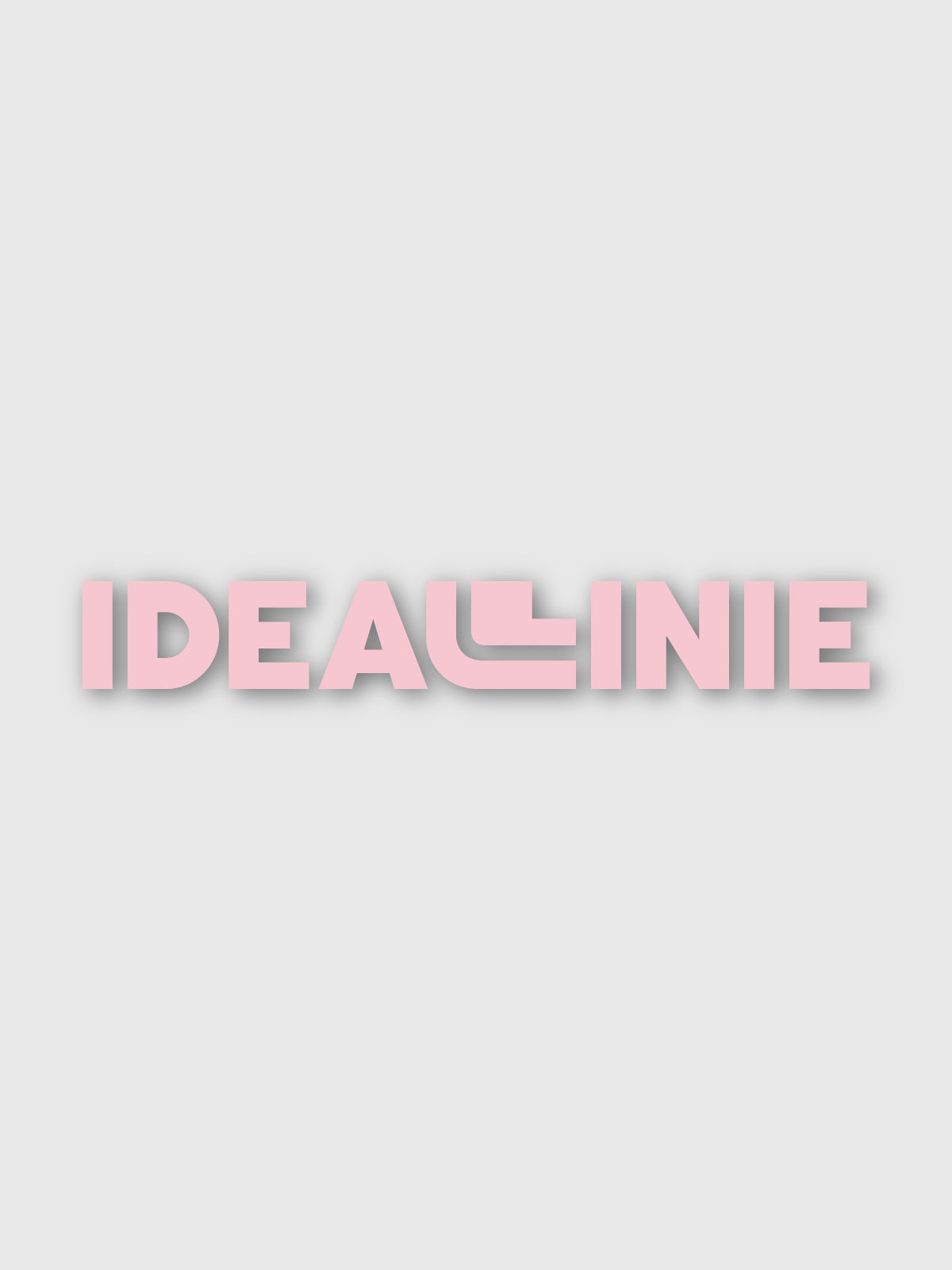 Ideallinie Logo Aufkleber