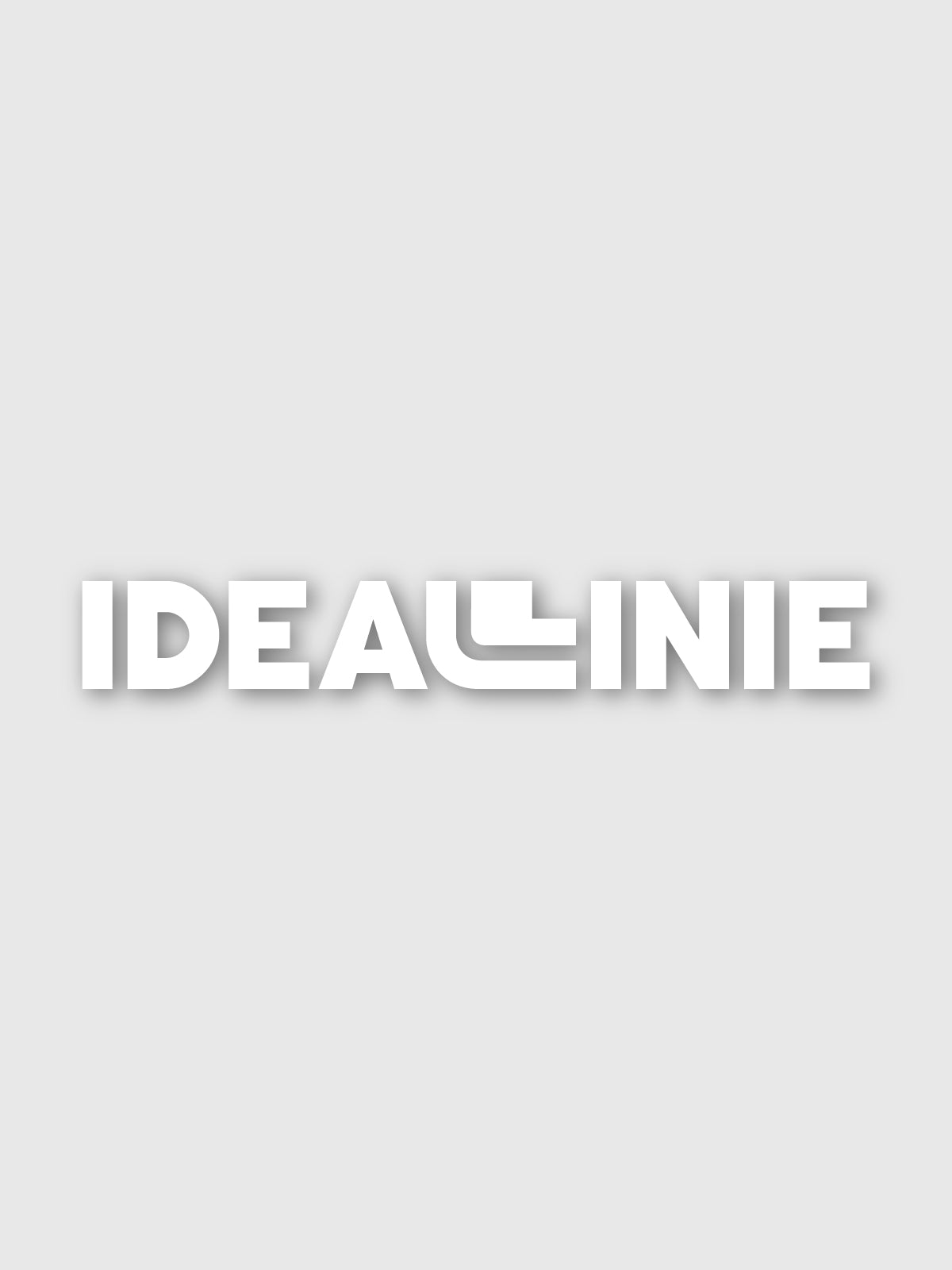 Ideallinie Logo Aufkleber