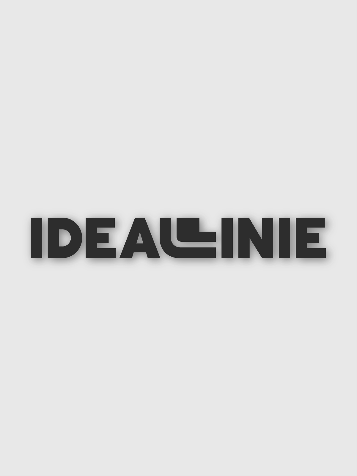Ideallinie Logo Aufkleber