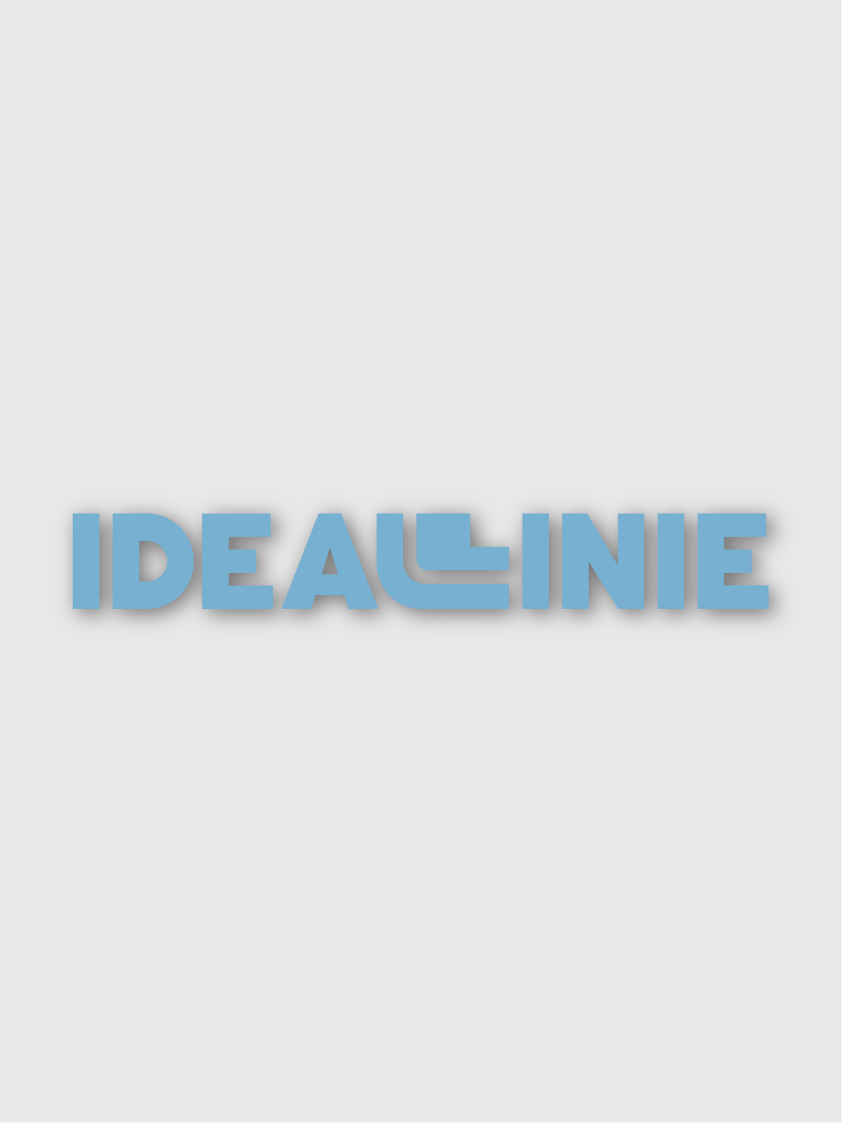 Ideallinie Logo Aufkleber
