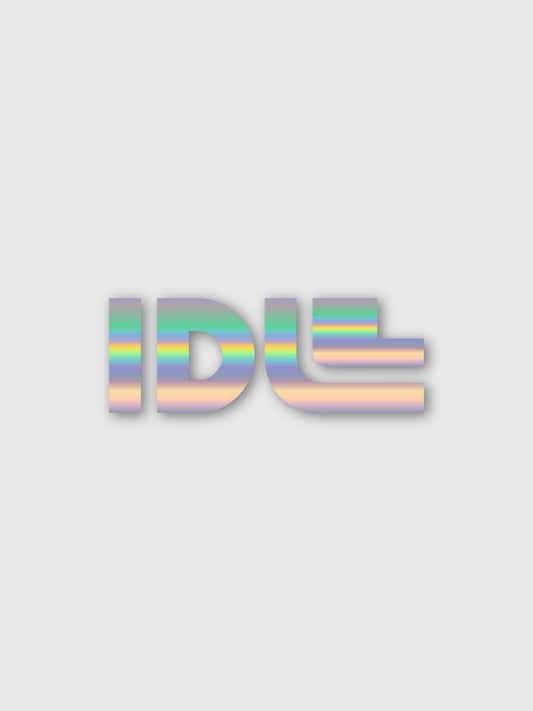 Ideallinie Icon Aufkleber