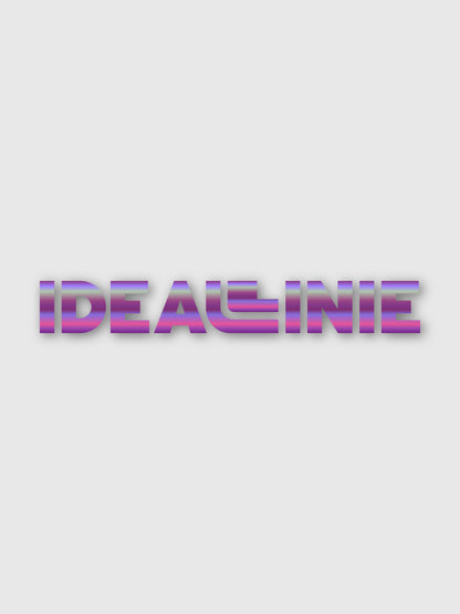 Ideallinie Logo Aufkleber