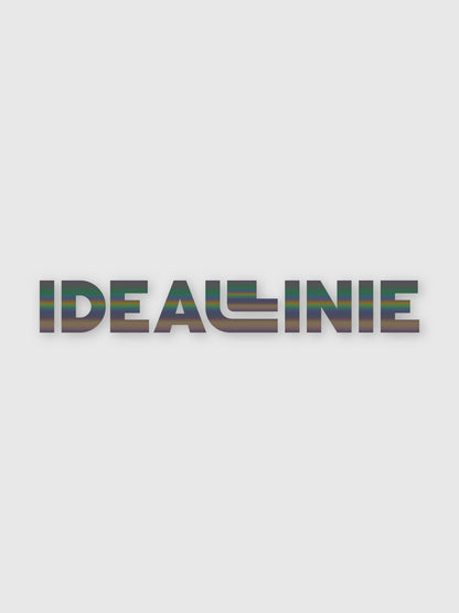 Ideallinie Logo Aufkleber